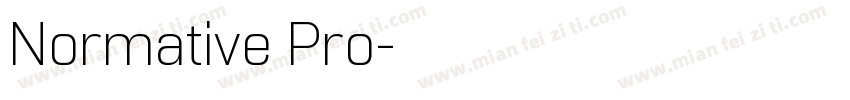 Normative Pro字体转换